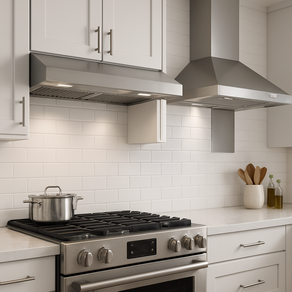 Under Cabinet vs Wall Mount Range Hoods: Which Is Better?